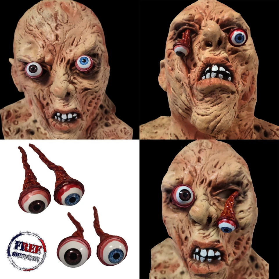Globo ocular sangriento arrancado realista para Halloween Juegos con disfraces Fiesta Falsos accesorios de miedo Foto 1 de 4