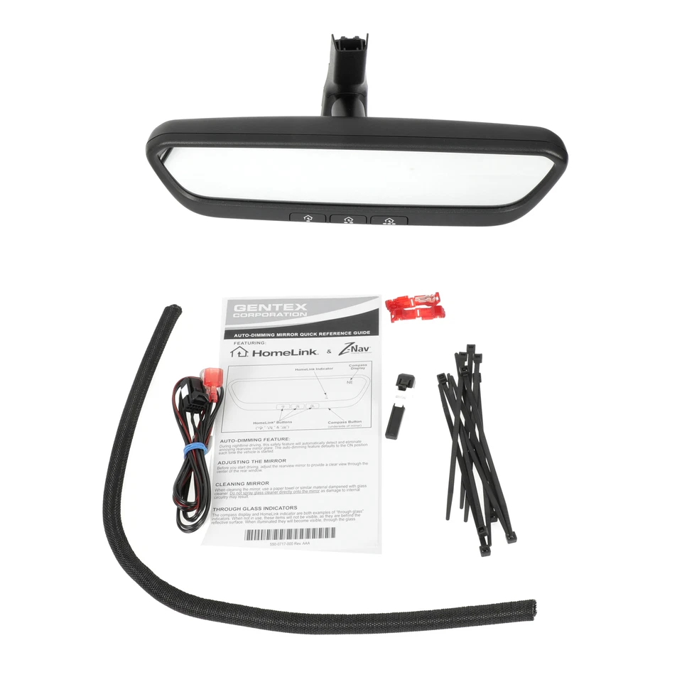 2020 Kia Telluride Auto Dimming Mirror W/ Compass & Homelink S9f62 Au000