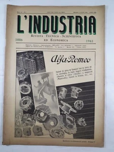 L'Industria Rivista Tecnico Scientifica ed Economica Illustrata n.7 anno 1941 - Picture 1 of 2