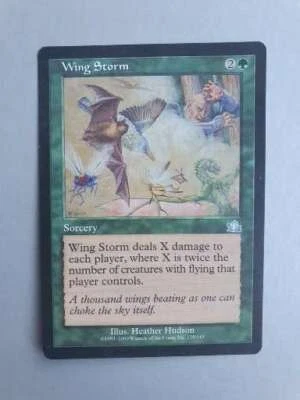 Wing Storm, MTG Prophecy (2000) Uncommon Green Sorcery VNM - Image 1 of 2