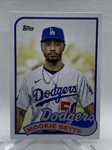 2023 Topps Archives 1989 Doubleheaders Mookie Betts Jackie Robinson #89DH-8 - Picture 1 of 2