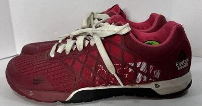Zapatos para correr Reebok Crossfit Nano 4.0 para mujer talla 8 entrenamiento cruzado rojos Foto 1 de 4