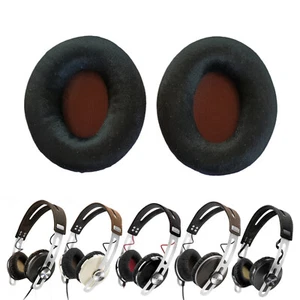 Ersatz Ohrpolster Sennheiser Kopfhörer Momentum On Ear Velour Braun - Bild 1 von 9