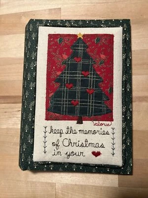 Álbum de fotos y páginas de Navidad con apliques bordados de arte popular vintage NUEVO LINDO Foto 1 de 4