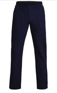 Under Armour Pants 42 X 36 Coldgear Infrared UA Straight Leg Golf Navy Blue $100 - Picture 1 of 4