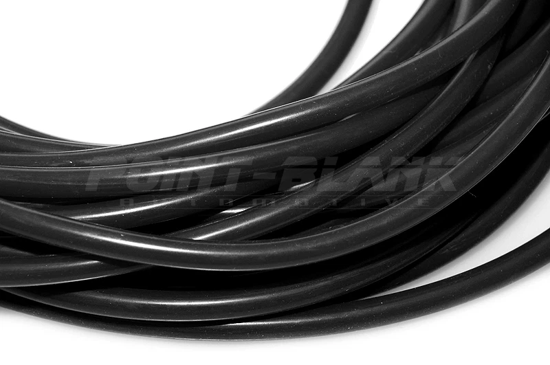 Silicon/Silicone (3/8 Inch / 10mm ID) Vacuum Hose Tubing - Black 1 Meter - image 1 of 1