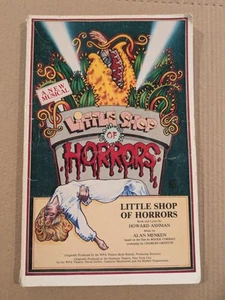 VTG Little Shop of Horrors Musical Script Lyrics Set Design Howard Ashman 1980s - Imagen 1 de 5