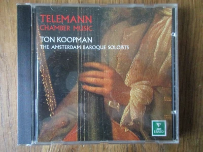 Telemann - Chamber Music / Ton Koopman / Erato 4509-94355-2 / Ed1 Germany 1994 - Image 1 of 3