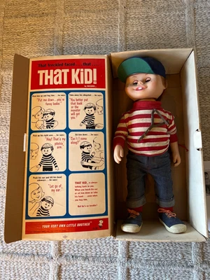 Hasbro That Kid! Muñeca niño rara caja original toda la ropa original y honda Foto 1 de 4
