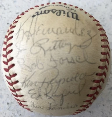 1974 Tulsa Oilers Keith Hernández (novato) + 19 equipos firmados ¡Juego de béisbol usado! Foto 1 de 4