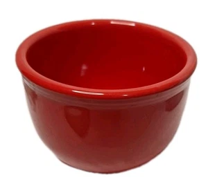 Fiesta Fiestaware zuppiera rossa 18 oz peperoncino Homer Laughlin USA 3,5" alta. XC - Foto 1 di 6