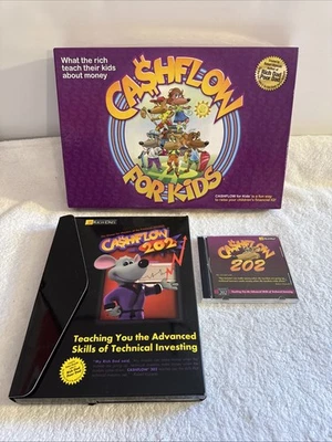 Cashflow 101 and 202 Boardgame by Robert Kiyosaki - Investing Game - Pre-Owned - Image 1 of 4
