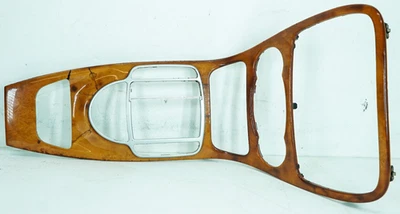03-12 Mercedes SL500 R230 OEM consola central bisel panel madera 5114 Foto 1 de 4