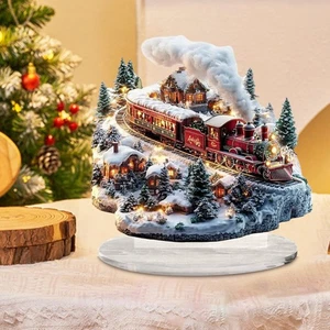 Christmas Decorations Creative Acrylic 2D Flat for Bedroom Living Room Table - Picture 1 of 6