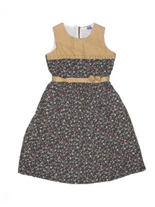 Kashka by KidcuteTure Girls Brown Dress 12 - Picture 1 of 2