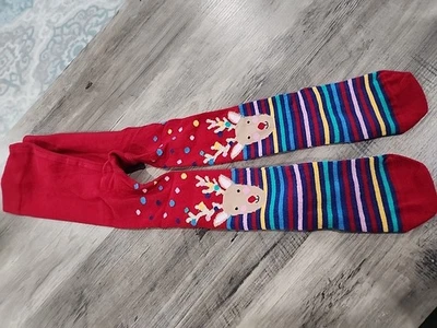 Medias niñas reno pantimedias 12-18 meses Foto 1 de 4