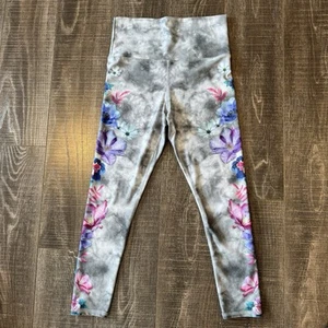Evolution and Creation high waist orchid and bird print leggings size small NWOT - Picture 1 of 4