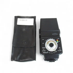Black Minolta Auto 320x Flash Accessory for Digital Camera Untested Preloved - Picture 1 of 13