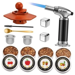 Cocktail Smoker Kit with Torch - Whiskey Smoker Infuser Kit, Old Fashioned - Picture 1 of 6