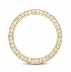 LADIES 1CT BEAD SET NATURAL DIAMOND BEZEL WITH INNER CUT FOR ROLEX 26MM NO DATE - Picture 1 of 6