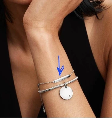 Produktinformationen "Pandora Moments Gravierbares Stab Kettenarmband - Bild 1 von 4