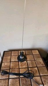 Vintage CB Radio Antena bicza 5 stóp wysokości z magnetycznym mocowaniem 25 stóp kabel K30? CZYTAJ - Zdjęcie 1 z 20