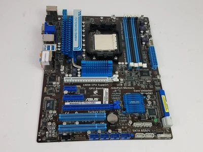 Lot of 2 Asus M4A89GTD PRO/USB3 AMD Socket AM3 DDR3 Desktop Motherboard - Image 1 of 4