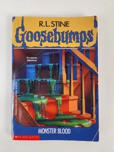 Goosebumps #3 Monster Blood By R.L. Stine 1st Scholastic Print Vintage - Picture 1 of 12