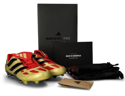 Adidas Predator Precision FG Zinedine Zidane Botas Doradas Botines de Fútbol Hombres Zapatos Foto 1 de 4