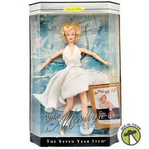 Barbie Doll as Marilyn Monroe in The Seven Year Itch 1997 Mattel 17155 - Picture 1 of 8