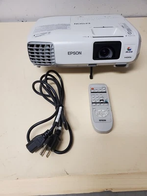 Epson Powerlite 97 3LCD Projector 2700 Lumens H576A HDMI / Tested - Image 1 of 3