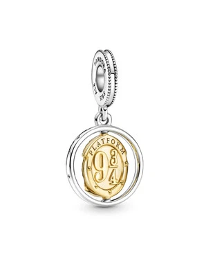 Pandora x Harry Potter, Hedwig Drehender Charm Anhänger, Gleis 9 3/4 - Bild 1 von 4