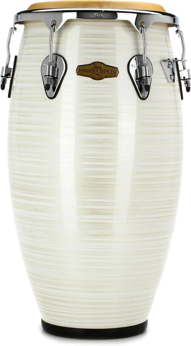Pearl Conga Drum, Silver White Swirl (PCF125HV187) | eBay