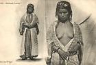 Arab North Africa TATTOO Woman original early 1910s Rare Real photo