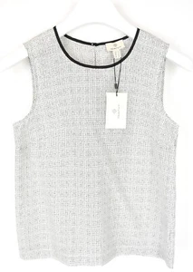 Gant Cotton Silk Printed Dot T-Shirt UK 10 Sleeveless Round Collar - Picture 1 of 7
