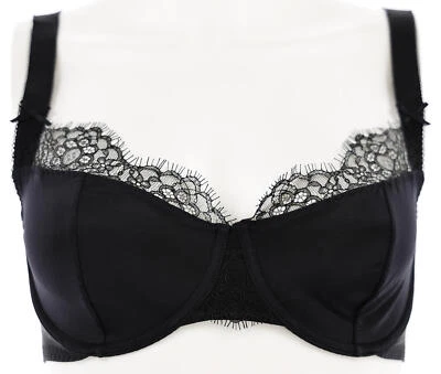 Wolford 269222 Women's Black Lace Bra Size 32E - Image 1 of 2