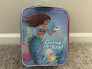 The LITTLE MERMAID ARIEL Lunch Box isolato di Disney borsa senza BPA nuova con etichette - Foto 1 di 4