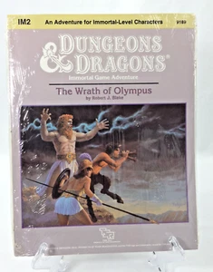 TSR IM2 L'ira dell'Olimpo | Modulo D&D Dungeons Dragons 9189 | Vintage Sigillato - Foto 1 di 7
