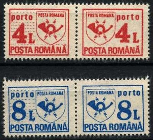 Romania 1992 SG#D5417-8 Postage Dues MNH Set #C168 - Picture 1 of 1