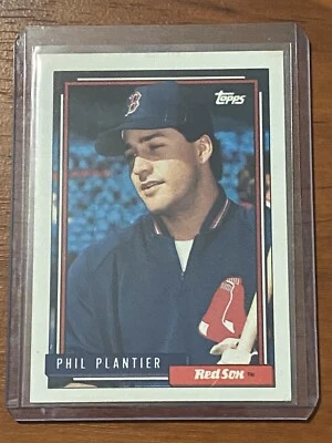 1992 Topps Phil Plantier Boston Red Sox #782 - Image 1 of 2