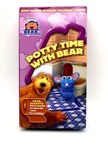 Bear in the Big Blue House Potty Time with Bear VHS w/ Sleeve Potty Training - Bild 1 von 4