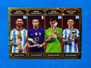 Pegatina Panini FIFA 365 2024 #416 Lionel Messi Argentina Balón de Oro Qatar 2022 - Imagen 1 de 1
