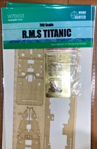 1/700 R.M.S. TITANIC Academy 14214 wood deck Hunter Flyhawk W70033 - Picture 1 of 1