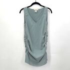 PRAIRIE UNDERGROUND Side Ruched Tank Top Size Small