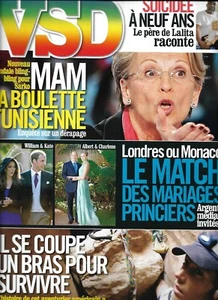VSD Nr. 1746 10.02.2011 MAM / Prinzenhochzeiten / Ralston / Kartelle / Hallyday - Bild 1 von 1