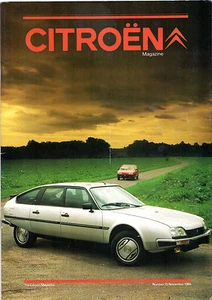Citroen Magazine No15 November 1984 UK Market Brochure 2CV Visa BX CX - Picture 1 of 2