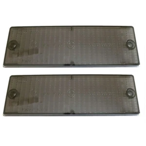 2x Blinkerglas Linse Blinker für BMW E30 Schwarz (Nicht für M3) 63131386011 - Afbeelding 1 van 4