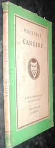 VOLTAIRE: Candide SATIRE 1951 Penguin Books Edition DJ Eighteenth Century FRANCE - Picture 1 of 1