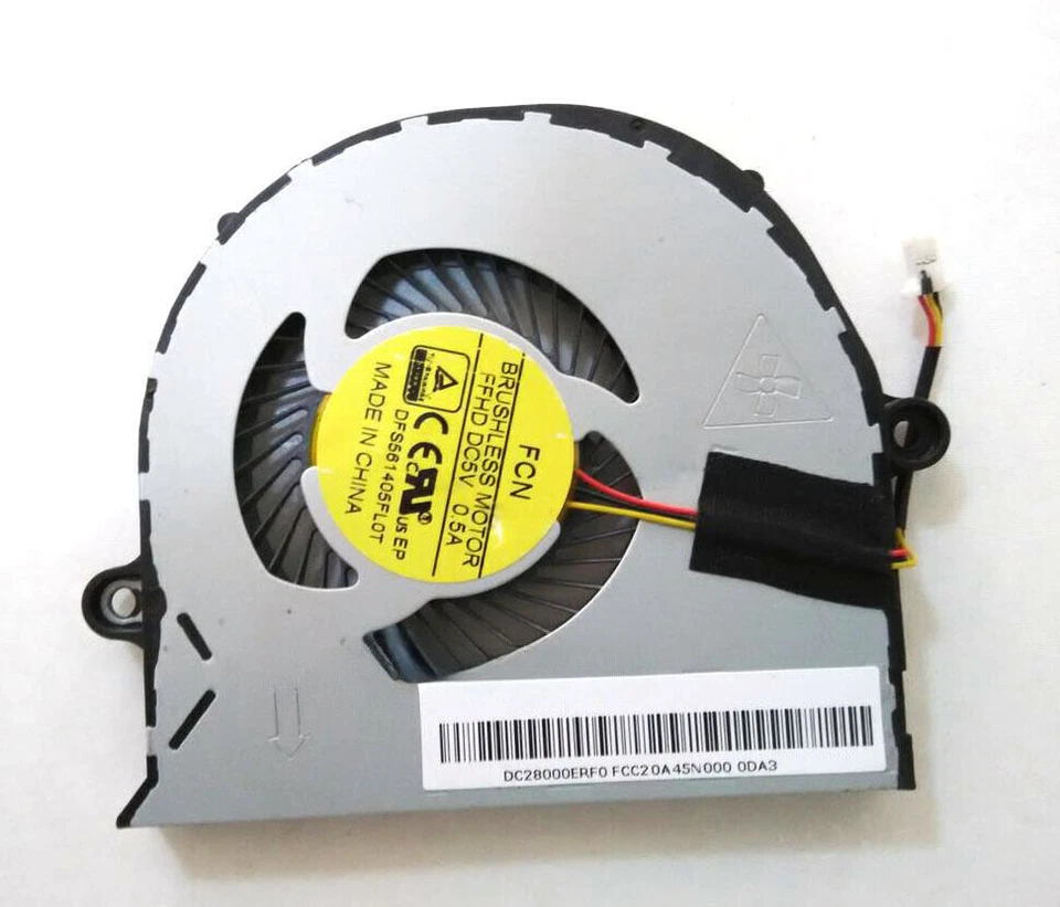 New Acer Aspire E5-573G CPU Cooling Fan DFS561405FL0T DC28000ERF0 3pin - Image 1 of 3