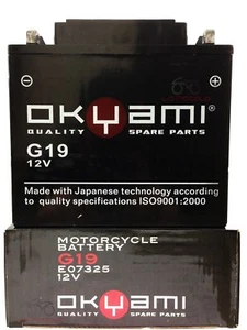 OKYAMI G19 12V 22AH BMW R 1150 GS / ADVENTURE RT RS READY SEALED BATTERY - Picture 1 of 1